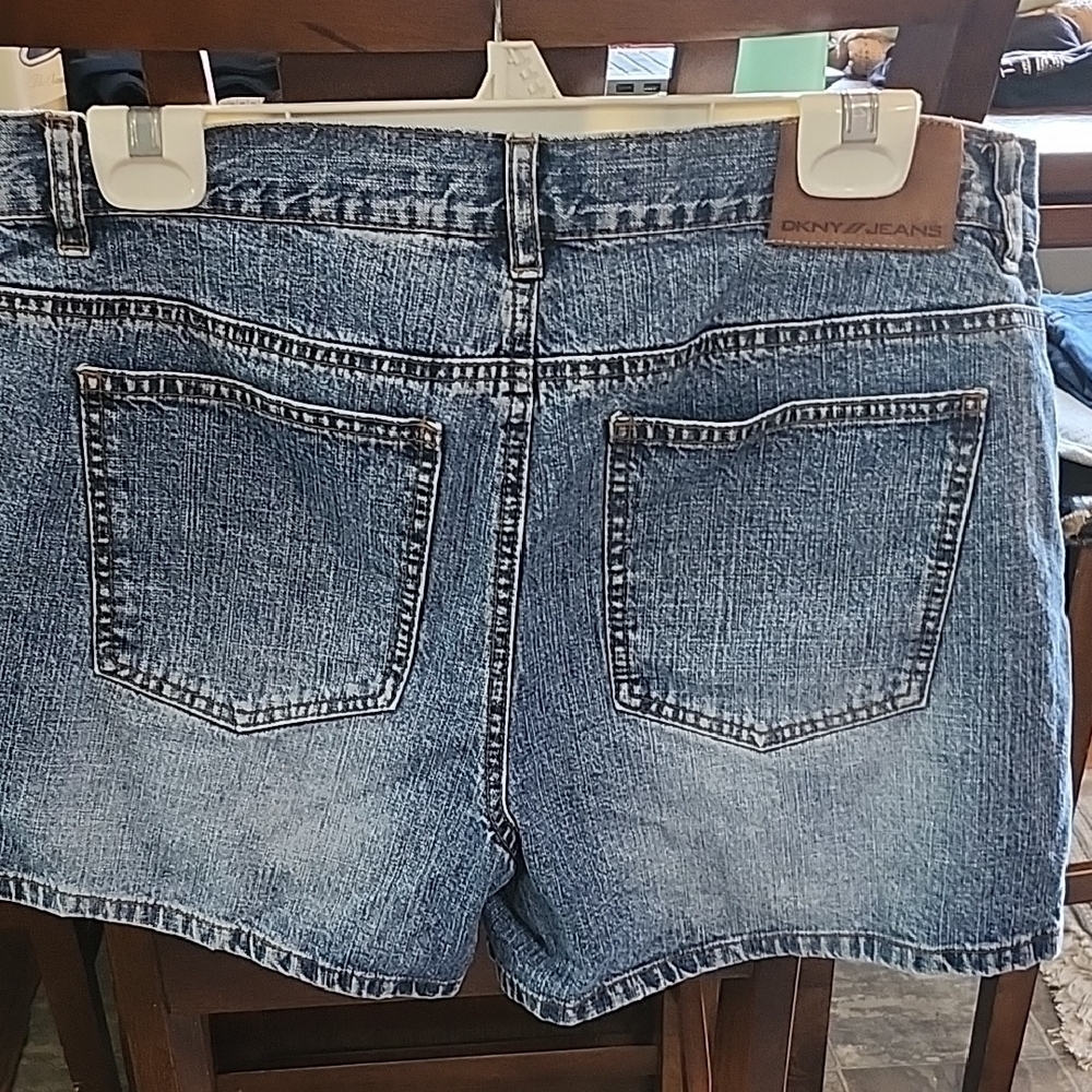 DKNY Classic Blue Denim Shorts